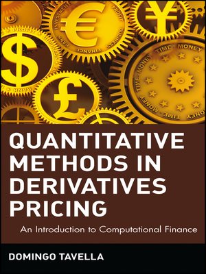 cover image of Quantitative Methods in Derivatives Pricing